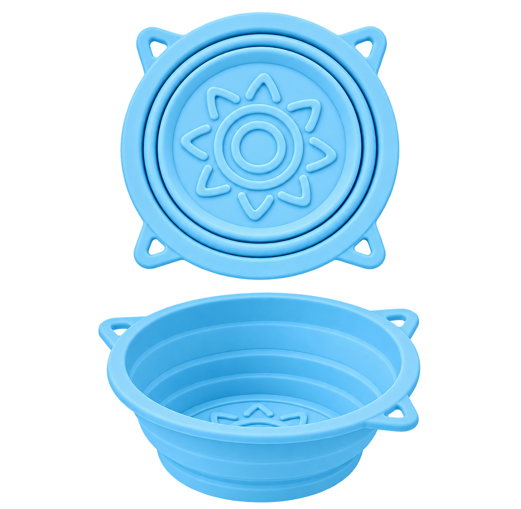 TrailPup Collapsible Dog Bowl | Foldable Travel Bowl for Hiking & Adventures