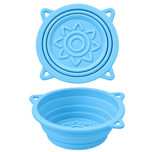 TrailPup Collapsible Dog Bowl | Foldable Travel Bowl for Hiking & Adventures
