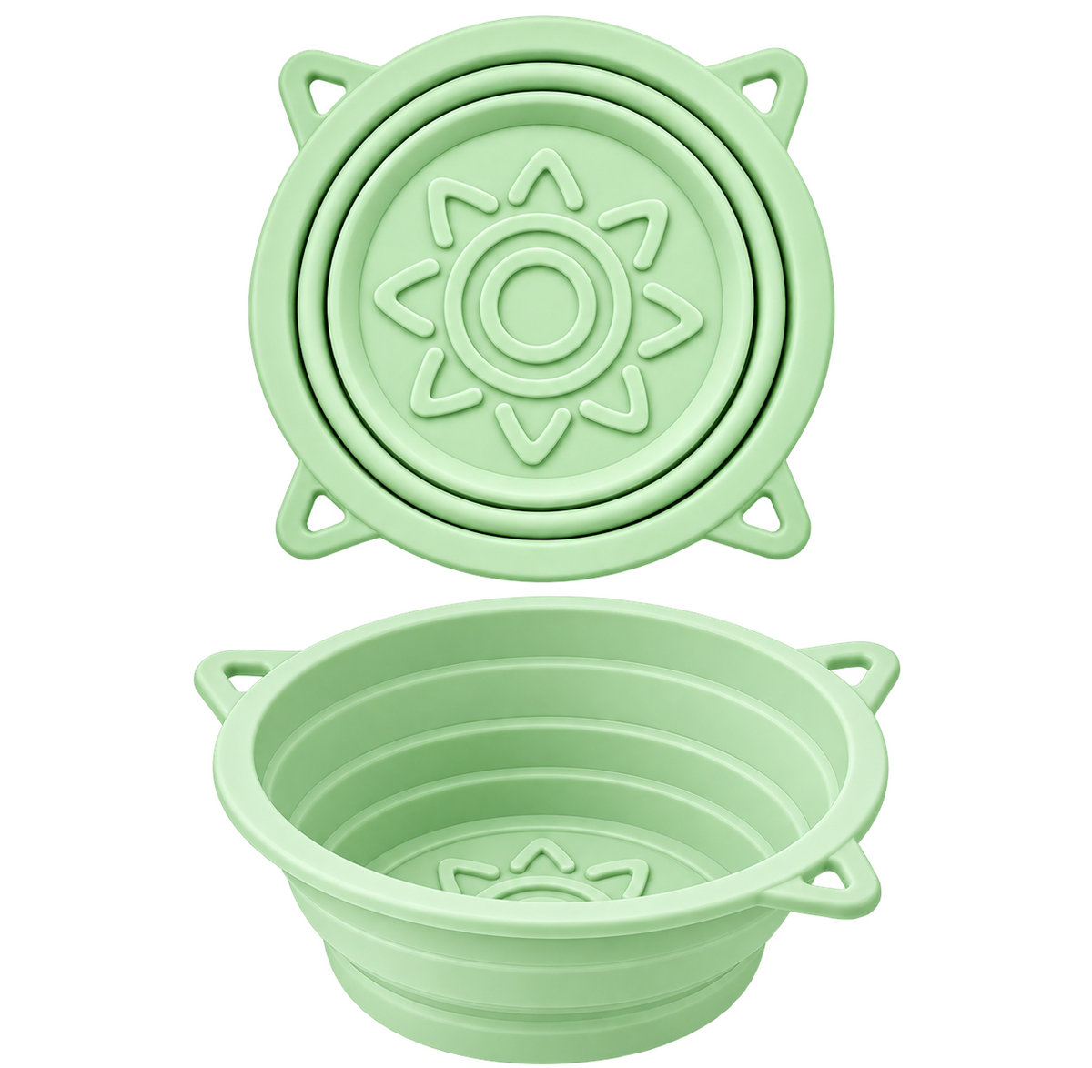 TrailPup Collapsible Dog Bowl | Foldable Travel Bowl for Hiking & Adventures